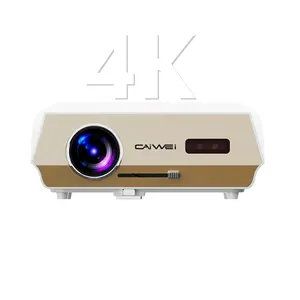 caiwei A10P smart beamer 4k Dustproof Enclosed Projectors 4k 1080p professional 4k projector with wifi and bluetooth
