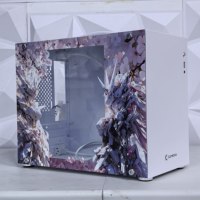 Unknown Player X100 Aluminum Alloy Full Tower MicroATX/ITX Compact Portable Desktop Computer Case