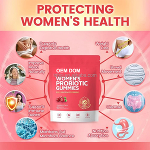 Biểu Tượng Tùy Chỉnh Âm Đạo Sức Khỏe Womens <span class=keywords><strong>Probiotic</strong></span> Gummies Với Cranberry <span class=keywords><strong>Lactobacillus</strong></span> Rhamnosus PH Cân Bằng <span class=keywords><strong>Probiotic</strong></span> Bổ Sung - Product Image 3