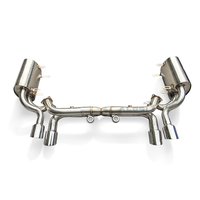 Sistem Knalpot Catback Valvetronic Langsung dari Pabrik untuk Porsche 996.2 3.4 3.6 2002-2005 Muffler Performa Tinggi 1:1 OEM Fitment