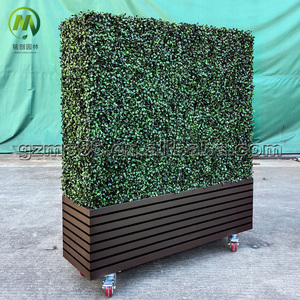 Thiết Kế Hiện Đại Nhân Tạo Gỗ Hoàng Dương Hàng Rào Và Hàng Rào Tường Ngoài Trời Riêng Tư Màn Hình Mô Phỏng Gỗ Hoàng Dương Vườn Riêng Tư Tường - Product Image 2