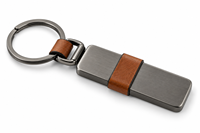Porte-clés personnalisé avec logo en métal, sangle en boucle, cadeau promotionnel en gros, OEM ODM, fabricant haut de gamme