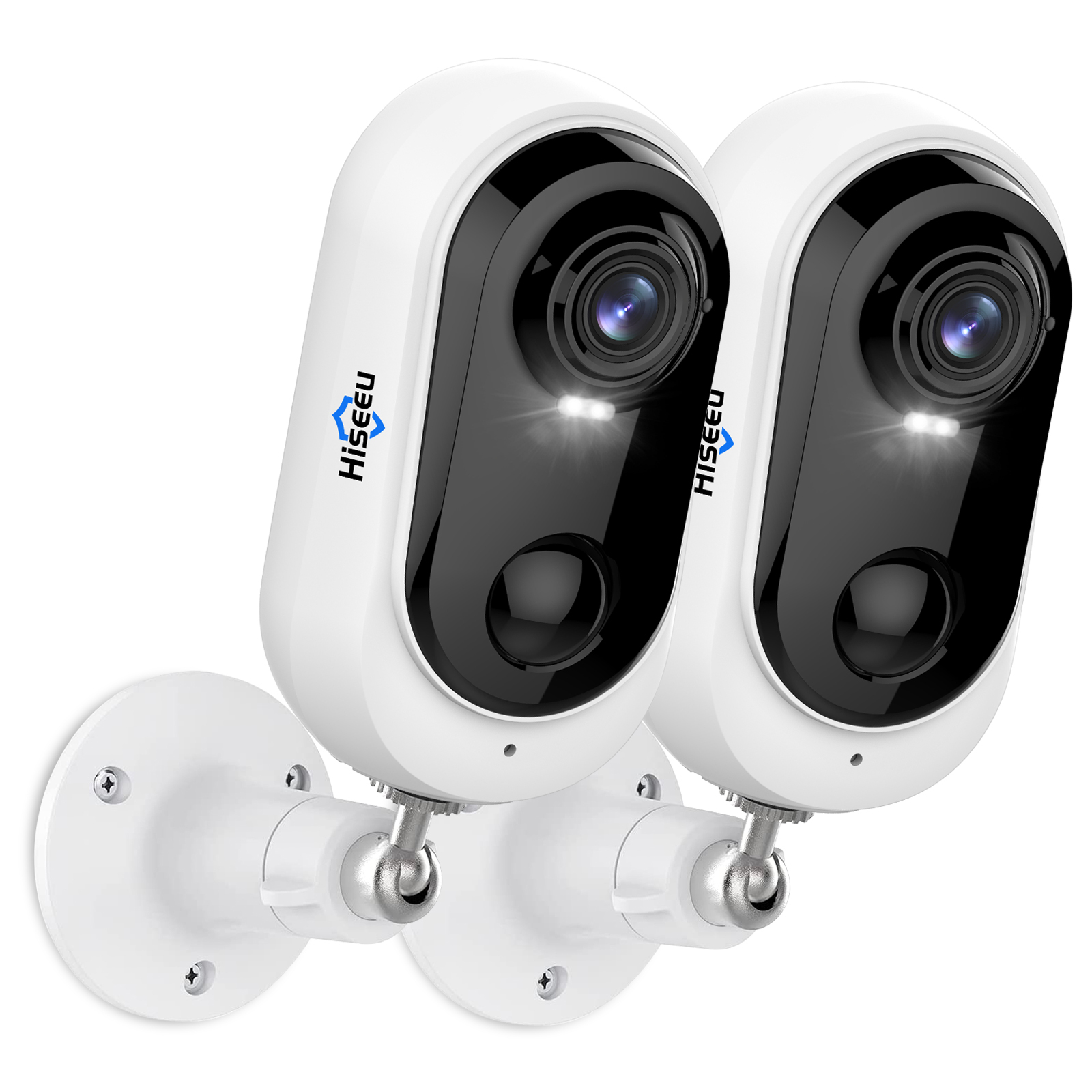 Hiseeu 1080P Battery Solar Powered Cameras Cctv Solar Camera Wifi Home Security Surveillance Ip Camara Wireless Outdoor Indoor · image 3