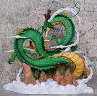 Figurine d'action en PVC de 25 cm, Shenron avec Goku, statue de l'anime Dragon Ball Z