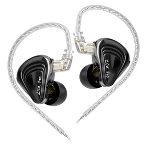 <span class=keywords><strong>KZ</strong></span> <span class=keywords><strong>zsx</strong></span> Pro หูฟังอินเอียร์บัดแบบไดนามิกเล่นเกม HiFi ไดนามิกไดรเวอร์1DD 5BA 10มม. ใหม่ - Product Image 1