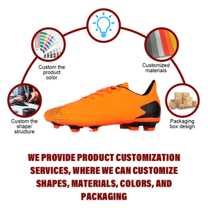 Nueva llegada zapatos de fútbol personalizados 17 años diseño retro sus propias <span class=keywords><strong>botas</strong></span> de fútbol predominantes para niños - Product Image 4