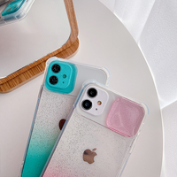 Coque arrière de protection avec lentille liquide pour iPhone 11 12 13 14 15 16 17 18 Pro Max – Prix usine