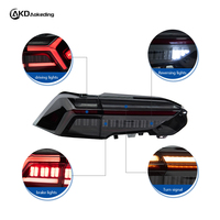 AKD Car Styling Feu arrière pour Toyota RAV4 Led Feu arrière 2020-2023-Feu arrière Clignotant Inverse Accessoires automobiles