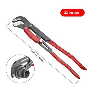 Clé à tuyau robuste de haute qualité, très vendue, 12/17/22 pouces - Outils de plomberie de qualité industrielle - Product Image 1