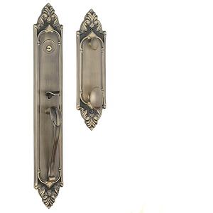 Serrure de porte intérieure silencieuse en cuivre magnétique, style nordique moderne et simple, couleur or - Product Image 3