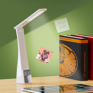 Led Desk Lamp With Bluetooth Alarm <b>Clock</b> Temperature Stepless Dimming USB Charging <b>Night</b> <b>Light</b> Eye-Protection Reading Lamps - Product Image 6