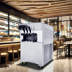 Nuova Macchina Commerciale per Gelato Soft Serve, per Latte, Acqua, Frutta, Farina, Materiali Grezzi, in Acciaio Inox, 1500W, per Uso Domestico e Ristorazione - Product Image 1