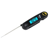 Thermomètre à viande à lecture instantanée pour le gril et la cuisson, avec ouvre-bouteille, rétroéclairage et calibrage