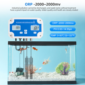 Analyseur de qualité de l'eau WiFi, testeur de température, de pH, d'ORP, de sel, d'EC, de TDS, moniteur intelligent à distance en ligne, pour la qualité de l'eau de piscine - Product Image 5