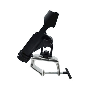 Soporte para caña de pescar, abrazadera de aluminio para caña de pescar, soporte de ángulo ajustable para cañas de pescar - Product Image 2