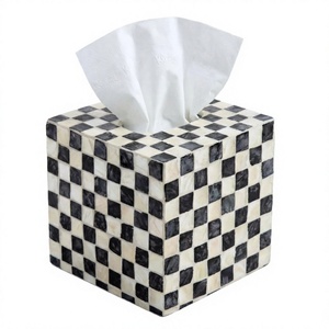 Moderno Dispensador de Toallitas de Papel de Cerámica Duradero, Contenedor de Toallitas Húmedas - Product Image 2