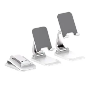 Lazy people phone tablet general folding bracket trill live desktop phone holder