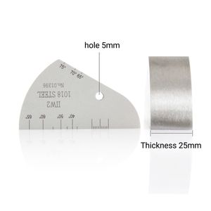 YUSHI <span class=keywords><strong>IIW</strong></span> TYP V2 Kalibrierblock für Winkelstrahl-Kalibrierung - Product Image 4