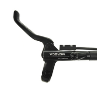 Kit de frein à disque hydraulique pour vélo électrique à quatre pistons, avec câble étanche, pour vélo électrique Bafang, kit de frein à 4 pistons