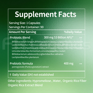 Suplementos Prebióticos y Probióticos Diarios de Alta Calidad OEM, Cápsulas Probióticas para Apoyar la Salud Digestiva del Intestino, para Hombres y Mujeres - Product Image 4
