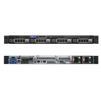 Server Rak 1U Bekas 4LFF Dual Xeon E5-2600 V3 V4 CPU 12 Slot Memori DDR4 Kartu RAID H730 Server PowerEdge R430