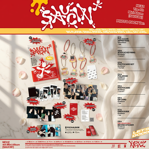 NEXZ-SAUCIN / มินิอัลบั้มชุดที่ 4 (เวอร์ชั่นโฟโต้แพ็ค) เพลงป๊อปเกาหลีบนกระดาษ - Product Image 4