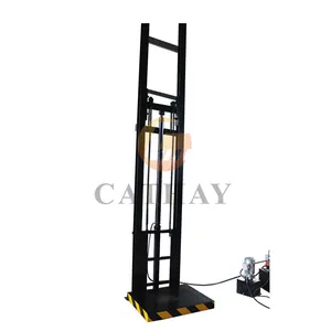 China customized goods lifter vertical aerial work platform material lifting