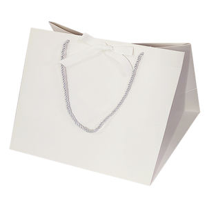 Sacs à provisions jumbo en carton personnalisés avec logo emballage cheveux blanc simple artisanat costume belle carte fabricant <span class=keywords><strong>de</strong></span> sacs en papier - Product Image 1
