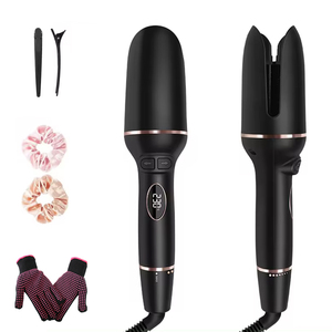 Nhà Máy Bán Buôn Tóc Xoăn Kim Cương Gốm LCD <span class=keywords><strong>Curling</strong></span> Sắt Tóc Curler Tự Động <span class=keywords><strong>Curling</strong></span> Sắt - Product Image 5