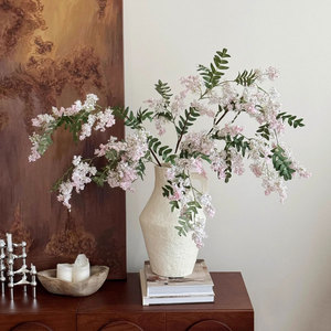 High-quality Artificial Sophora Flowers Real Touch Arrangement Bouquet Flower Wedding Flowers <b>Decorations</b> Wholesale - Product Image 3