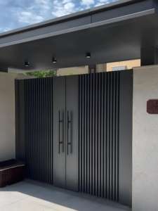 중장비 자동 슬라이딩 보안 게이트 창고 오피스 빌딩 상업 입구 빌라 안뜰 호텔-공장 공급 - Product Image 3