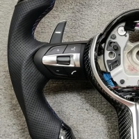 Volant sport en cuir personnalisé pour modèles BMW E70 E90 F30 F10 F21 F22 F15 F16 F31 F20 F32 F33 F34 F32 F36