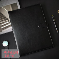 Classeur cahier fichier de poche organisateur d'affaires portefeuille en cuir PU dossier cuir Pad portefeuille couverture