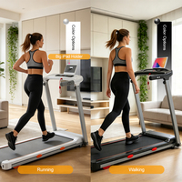 Tapis de course pliables à faible bruit pour la marche avec inclinaison, vente en gros