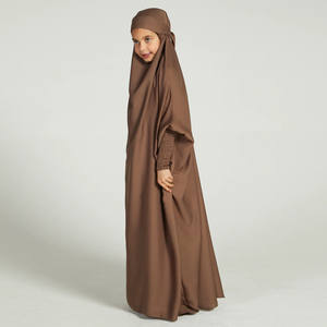 เครื่องแต่งกายสไตล์ใหม่ล่าสุดของเด็กมุสลิมจิลบับ2025ออกแบบมีสีสันไซส์ตามสั่ง - Product Image 4