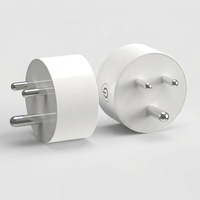 Prise intelligente WiFi SLS Tuya, norme sud-africaine, 10A 220-240V, avec contrôle à distance Alexa et Google Home