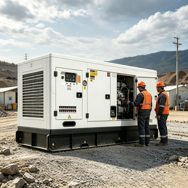SENLE Silent Diesel Generator 50kw 80kW 100KVA 3 Phase 50/60Hz Efficiency Water Cooled for Engine 24V DC Electric Direct Selling