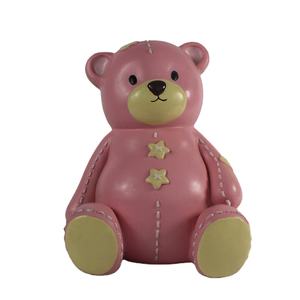 Fábrica de China, gran oferta de resina de Fujian, alta calidad, barato, bonito oso rosa, <span class=keywords><strong>hucha</strong></span> para niños, <span class=keywords><strong>hucha</strong></span>, <span class=keywords><strong>hucha</strong></span> personalizada - Product Image 1