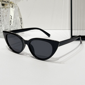 SPARLOO 50333 personalizzare il Logo europeo americano di moda Cat Eye <span class=keywords><strong>occhiali</strong></span> <span class=keywords><strong>da</strong></span> <span class=keywords><strong>sole</strong></span> semplici tutte le partite Casual montatura sottile piede nuovo 2025 - Product Image 3