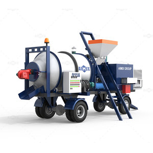 รถผสมยางมะตอยเคลื่อนที่ขนาดเล็ก 8TPH - 12TPH สำหรับซ่อมถนน เครื่องผสมยางมะตอยเคลื่อนที่ - Product Image 1