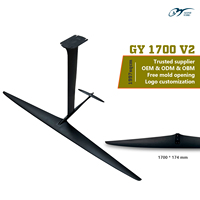 GY1700 Big Blade Efoil Wassersport Kohlefaser Wing Foil Elektrisches Surfbrett Anfänger Surf Foils für Wasserspaß Surfen Hydrofoil