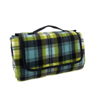 Không thấm Nước Dã Ngoại Ngoài Trời Mat cắm trại bãi biển Mat kẻ sọc di động đi bộ đường dài Du lịch ngủ chăn gấp đồng cỏ Pad thảm - Product Image 4