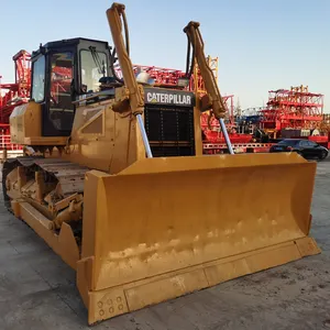 Second Hand Used Bulldozer D7H With Ripper D5 D6 D7 Bulldozer D6D D6G D7G D8K Track Dozer LOW Price