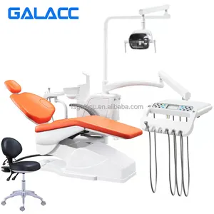 Sedia per apparecchiature odontoiatriche con scatola mobile di alta qualità e uso del controllo dell'assistente per il trattamento dei denti del medico della clinica