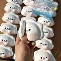 Jouet Squishy Hachimi Seal Dumpling, Jouet à Presser Super Doux et Humide, Jouet Anti-Stress Réaliste pour Adultes et Enfants