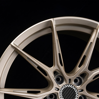 Rines Monobloque Forjados Vintage Personalizados de Primera Calidad T6061-T6 de 15 16 17 18 Pulgadas, Rines Clásicos de Aleación para Mercedes W126