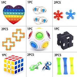 Service Personnalisé 0084 Big Push Pop Rainbow Plastic Fidget Toys Jumbo Set Mochi Balls Kit Jambo Rabbit - Product Image 2