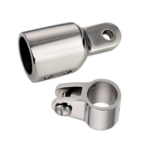 Conector de Tubo para Toldos Marinos de 25 mm, con Cubierta de Doble Rosca y Manguito Liso de Rosca Simple - Product Image 1