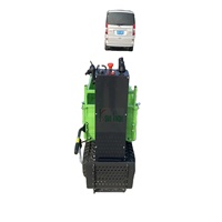 Chinesischer Selbstladender 500kg Elektro-Raupentransporter mit Fernbedienung, Mini-Muldenkipper