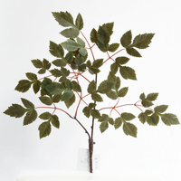 Daun Bunga Palsu Buatan yang Laris Manis untuk Dekorasi Pernikahan DIY, Centerpieces, Dekorasi Pesta, Karangan Bunga, dan Garland